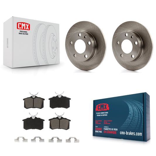 [Arrière] Kit de Disque et plaquette (céramique) de frein pour Audi A4 Quattro avec 245mm Diameter Rotor K8C-101749