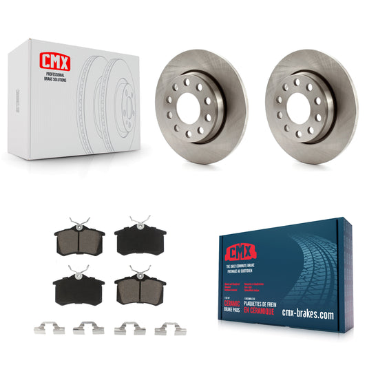 [Arrière] Kit de Disque et plaquette (céramique) de frein pour Audi A4 Quattro avec 255mm Diameter Rotor K8C-101750