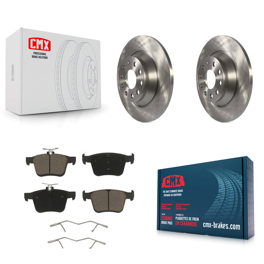 [Arrière] Kit de Disque et plaquette (céramique) de frein pour Volkswagen Tiguan Jetta Audi TT Quattro K8C-101756