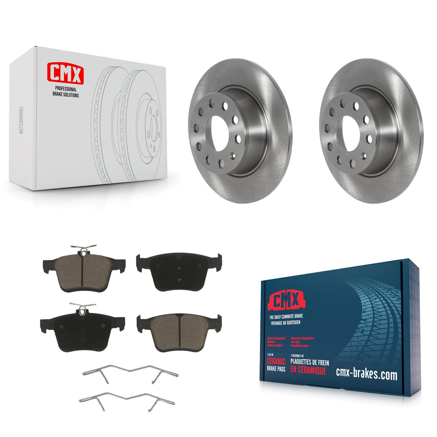 [Arrière] Kit de Disque et plaquette (céramique) de frein pour Volkswagen Jetta Taos K8C-101757