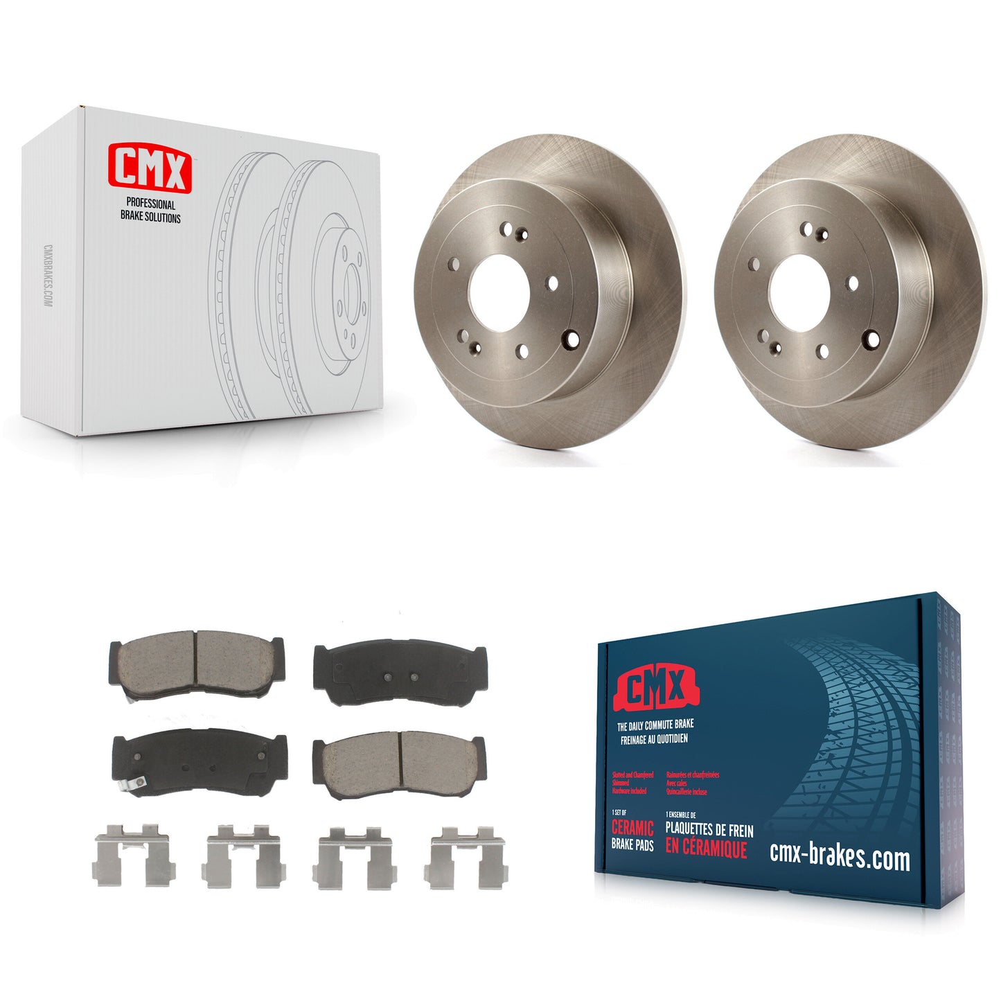 [Arrière] Kit de Disque et plaquette (céramique) de frein pour 2007-2009 Hyundai Santa Fe K8C-101760