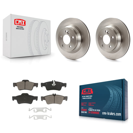 [Arrière] Kit de Disque et plaquette (céramique) de frein pour Mercedes-Benz E350 E320 E500 CLS550 E400 CLS500 CLS400 E550 E63 AMG K8C-101762