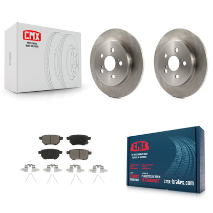 [Arrière] Kit de Disque et plaquette (céramique) de frein pour Toyota Corolla Prius Matrix Prime Pontiac Vibe Lexus CT200h Plug-In K8C-101763