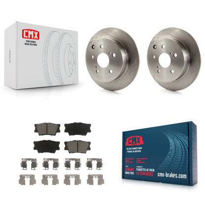 [Arrière] Kit de Disque et plaquette (céramique) de frein pour Toyota Matrix Pontiac Vibe K8C-101764