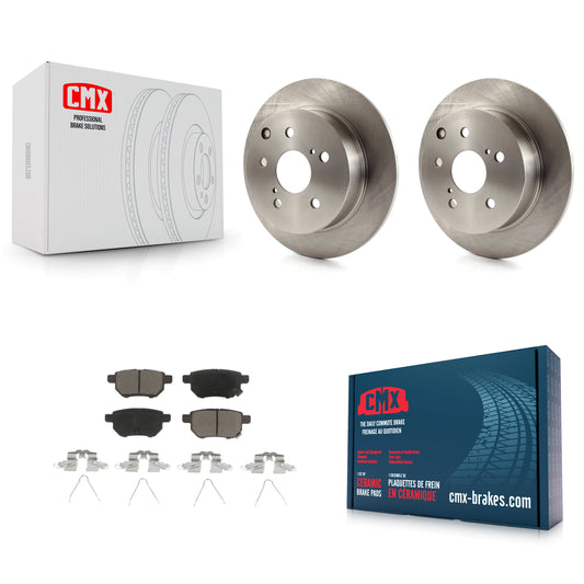 [Arrière] Kit de Disque et plaquette (céramique) de frein pour 2010 Toyota Matrix XRS K8C-101766