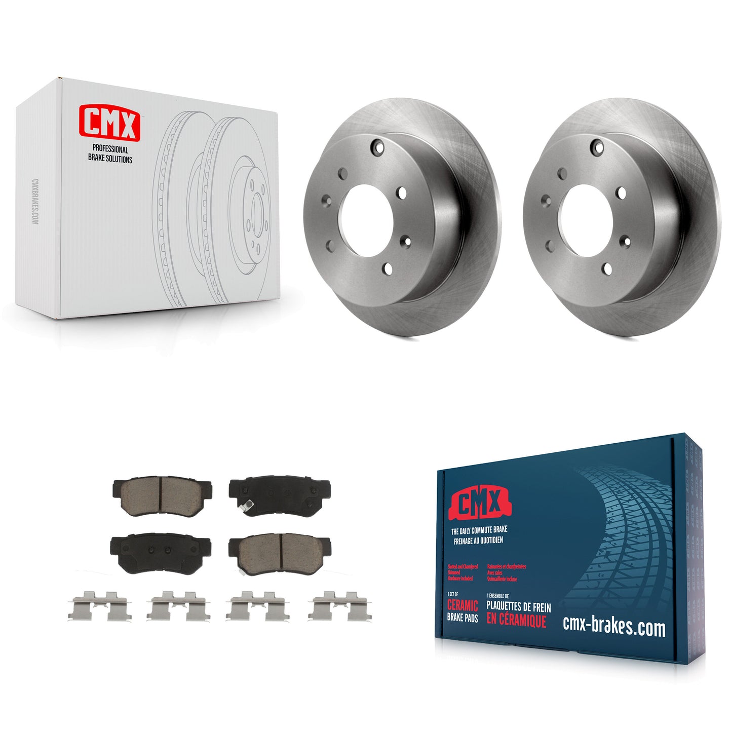 [Arrière] Kit de Disque et plaquette (céramique) de frein pour Hyundai Sonata Kia Optima Magentis K8C-101770