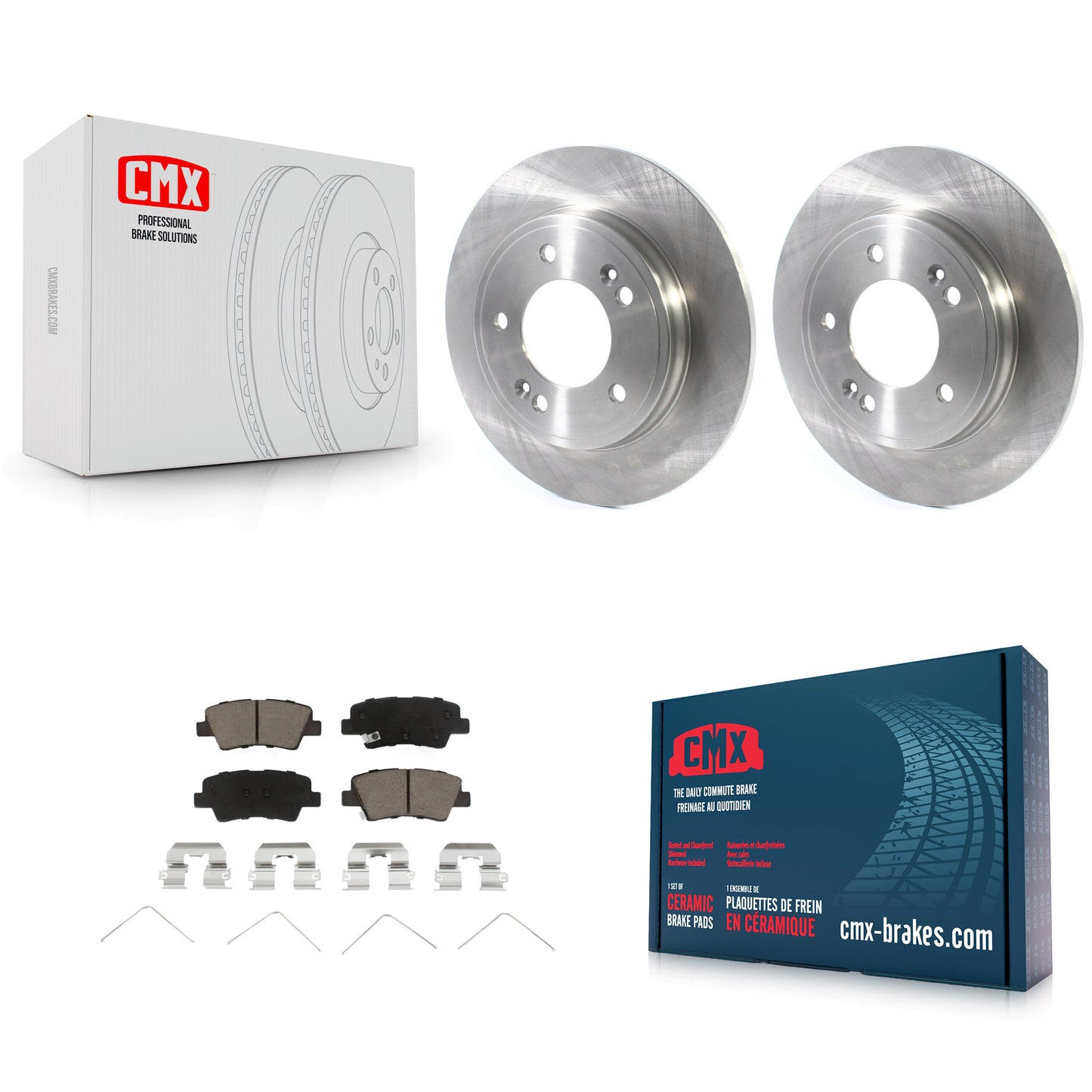 [Arrière] Kit de Disque et plaquette (céramique) de frein pour Hyundai Elantra Kia Niro Ioniq K8C-101783
