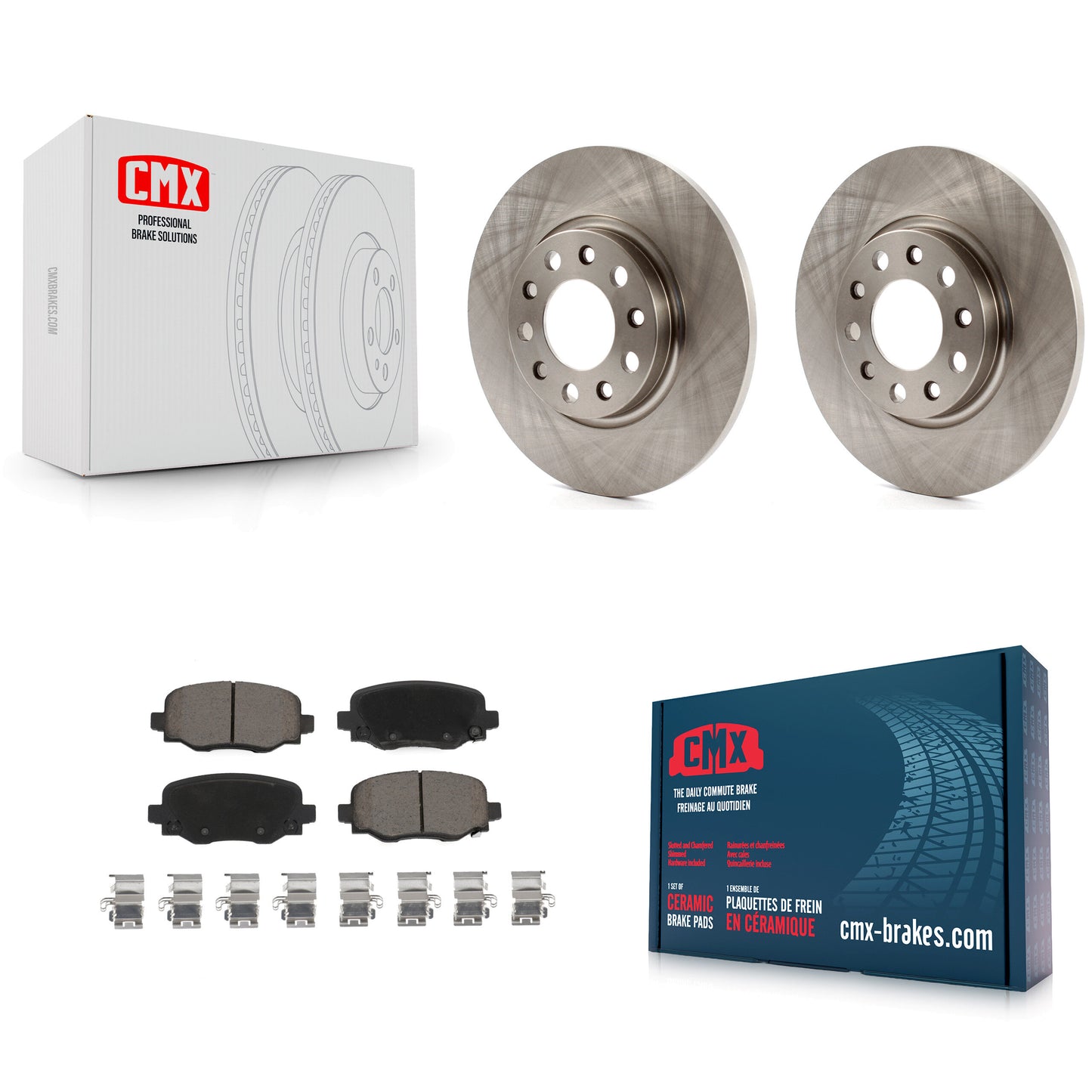 [Arrière] Kit de Disque et plaquette (céramique) de frein pour Jeep Cherokee Chrysler 200 K8C-101785