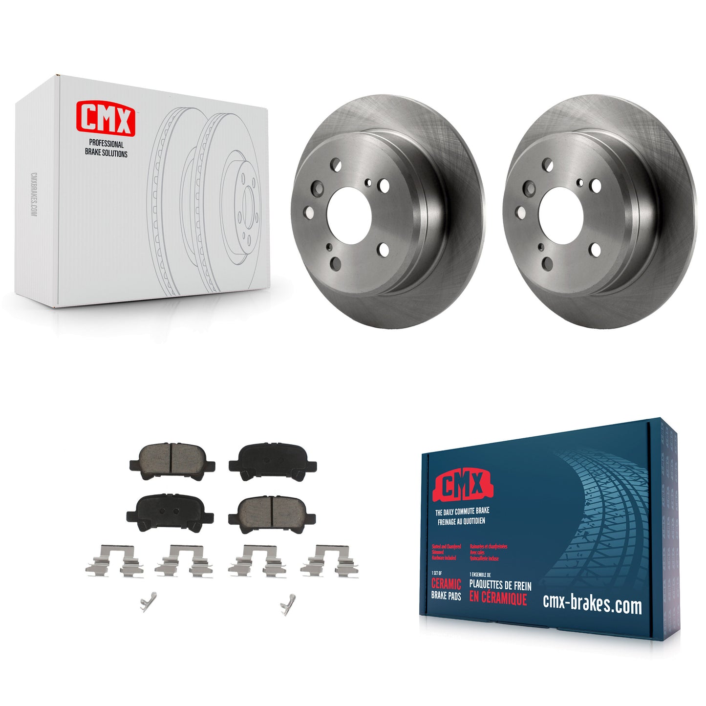 [Arrière] Kit de Disque et plaquette (céramique) de frein pour Toyota Camry Solara K8C-101788