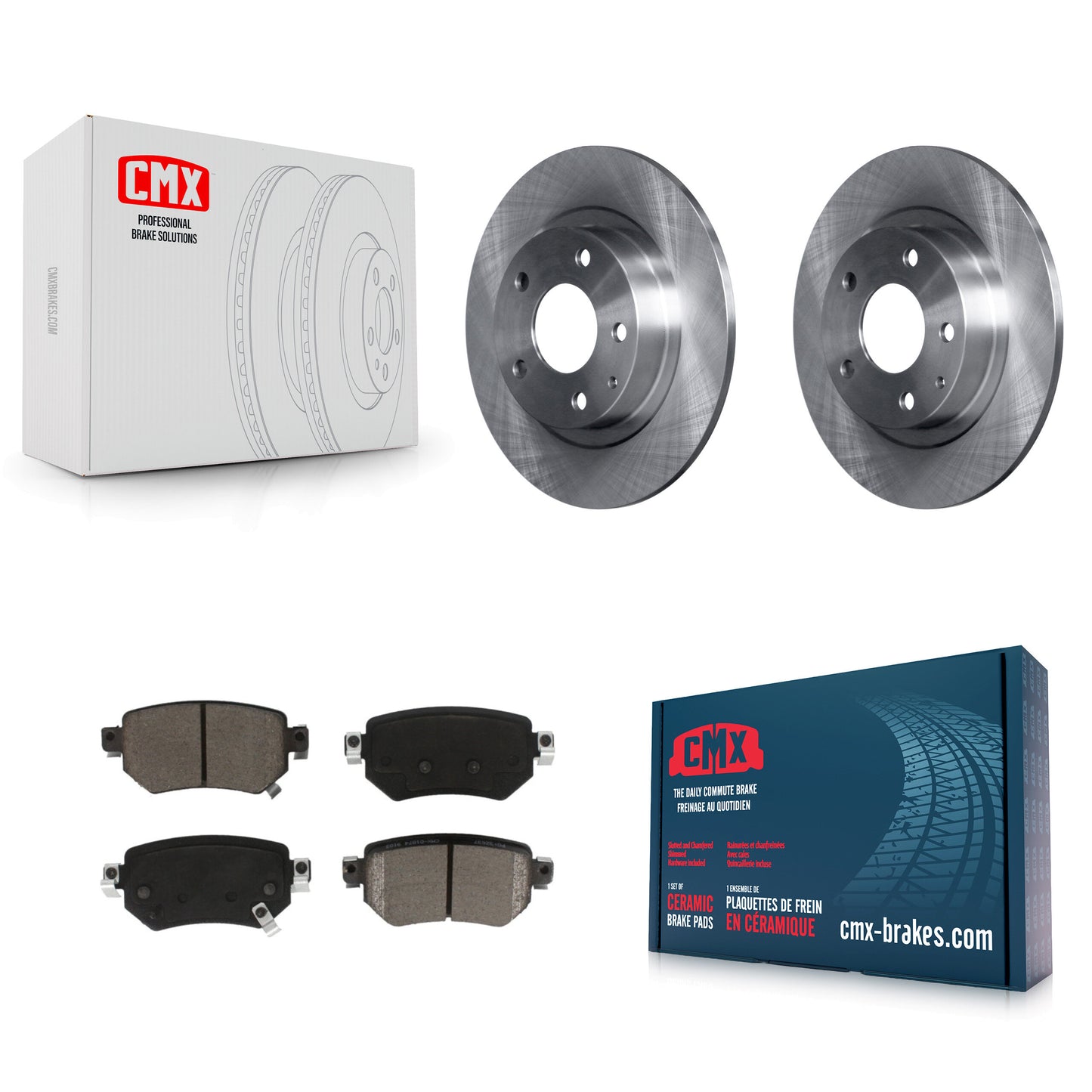 [Arrière] Kit de Disque et plaquette (céramique) de frein pour 2016-2021 Mazda 6 K8C-101795