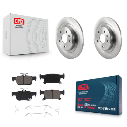 [Arrière] Kit de Disque et plaquette (céramique) de frein pour 2019-2020 Buick Envision avec 315mm Diameter Rotor K8C-101807