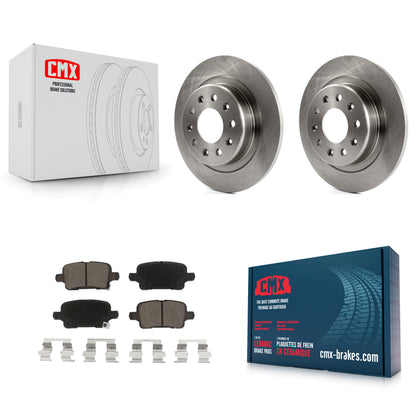 [Arrière] Kit de Disque et plaquette (céramique) de frein pour Chevrolet Equinox Malibu GMC Terrain Buick LaCrosse Regal TourX K8C-101808