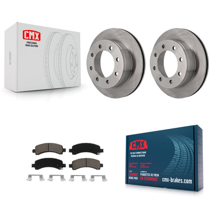 [Arrière] Kit de Disque et plaquette (céramique) de frein pour Chevrolet Express 3500 2500 GMC Savana K8C-101822