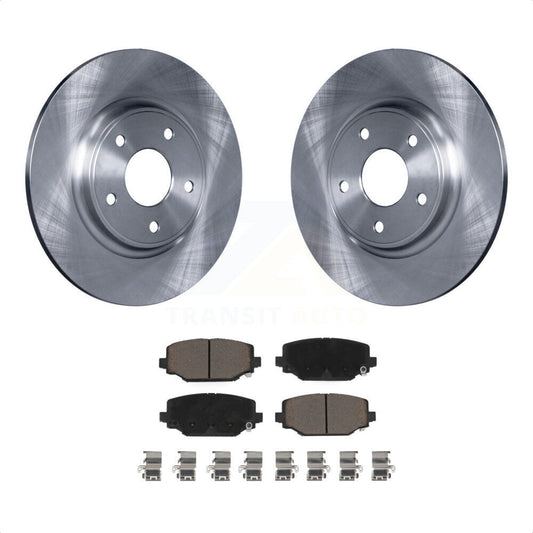 [Arrière] Kit de Disque et plaquette (céramique) de frein pour Dodge Grand Caravan Journey Chrysler Town & Country Ram C/V Volkswagen Routan K8C-101840 par Transit Auto
