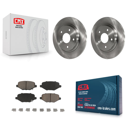 [Arrière] Kit de Disque et plaquette (céramique) de frein pour Dodge Grand Caravan Chrysler Town & Country Journey Ram C/V Volkswagen Routan K8C-101841