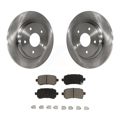 [Arrière] Kit de Disque et plaquette (céramique) de frein pour Dodge Grand Caravan Chrysler Town & Country Journey Volkswagen Routan Ram C/V K8C-101842 par Transit Auto