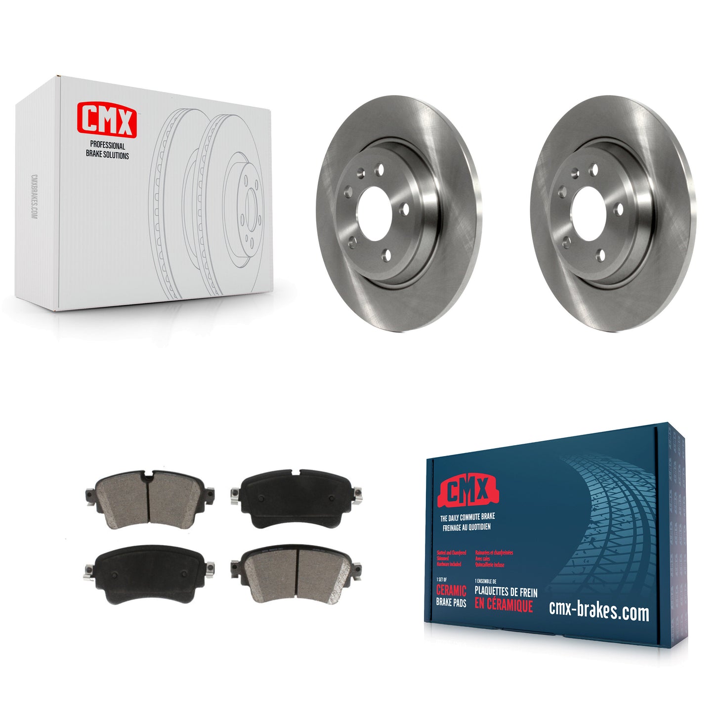 [Arrière] Kit de Disque et plaquette (céramique) de frein pour Audi A4 Quattro K8C-101853