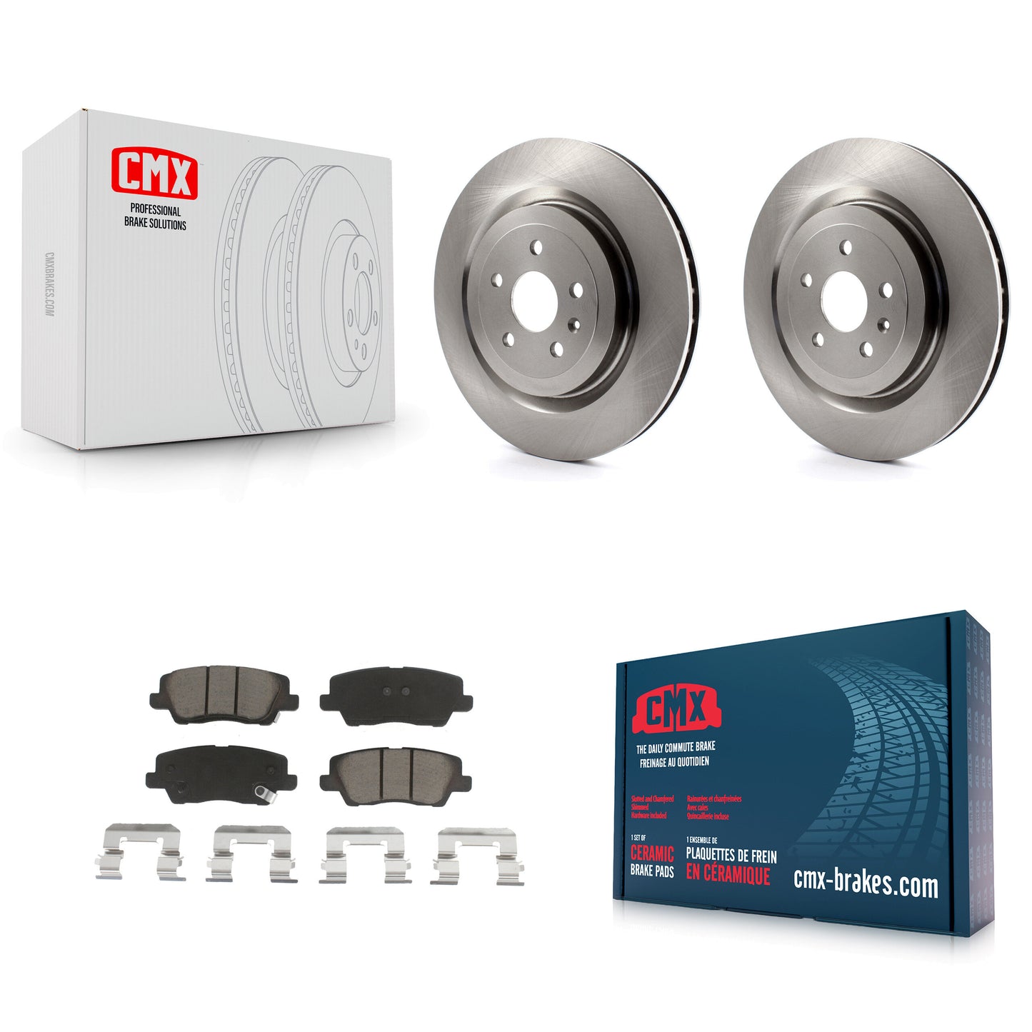 [Arrière] Kit de Disque et plaquette (céramique) de frein pour 2015 Cadillac CTS 6.2L K8C-101861
