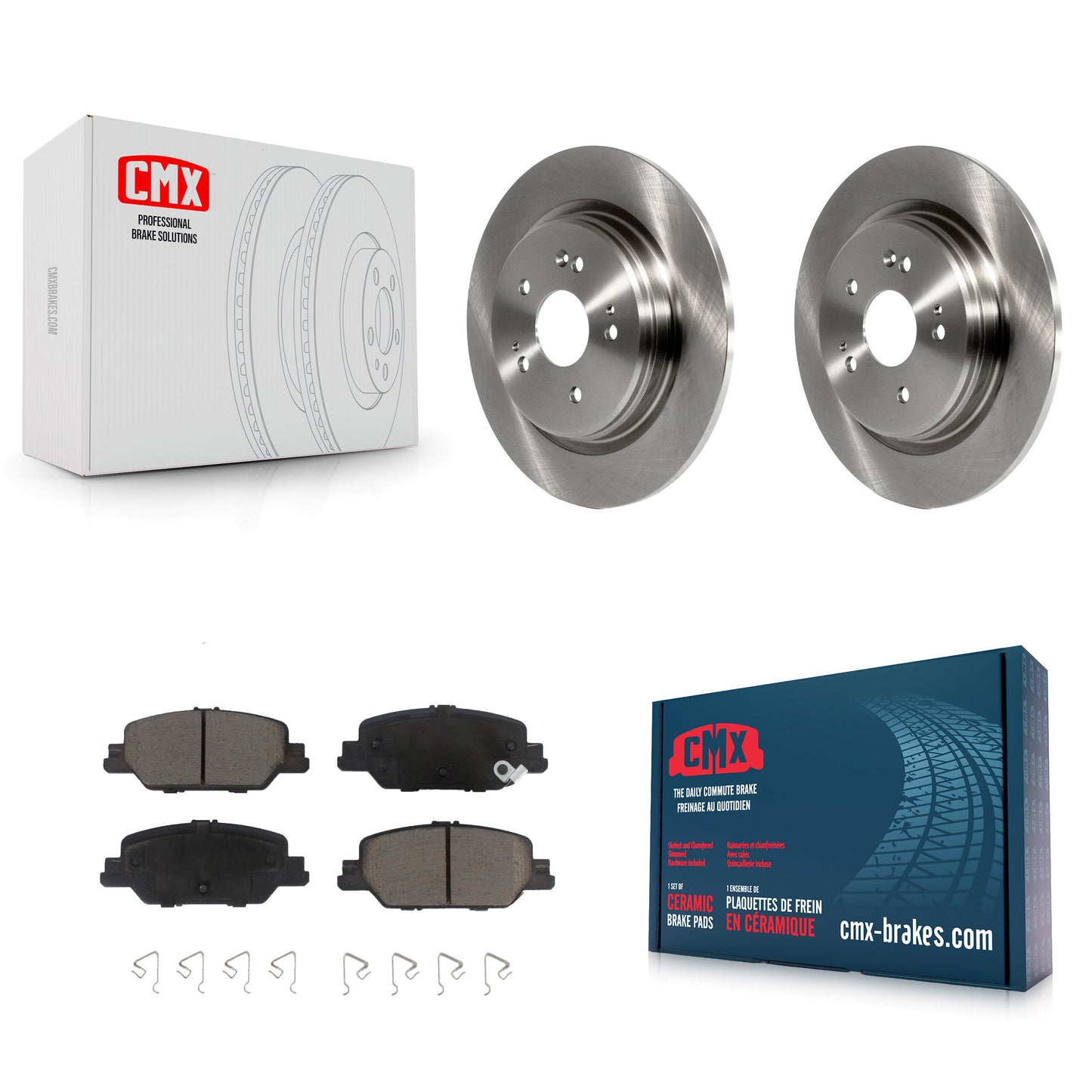 [Arrière] Kit de Disque et plaquette (céramique) de frein pour 2017-2022 Honda CR-V K8C-101863