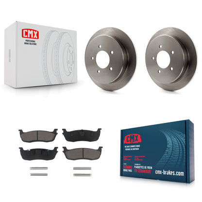 [Arrière] Kit de Disque et plaquette (céramique) de frein pour Ford F-150 Expedition Lincoln Navigator K8C-101868
