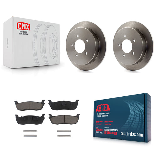 [Arrière] Kit de Disque et plaquette (céramique) de frein pour Ford F-150 Expedition Lincoln Navigator K8C-101868