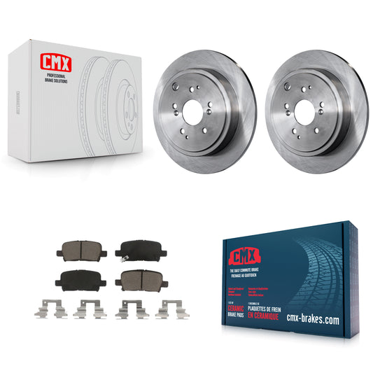 [Arrière] Kit de Disque et plaquette (céramique) de frein pour Honda Pilot Acura MDX K8C-101869