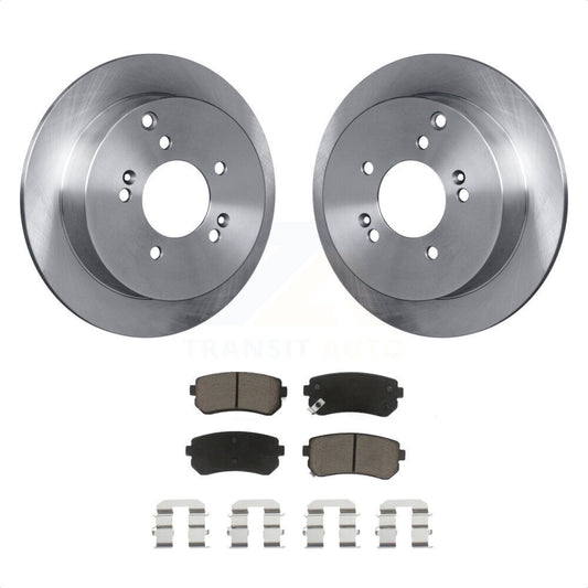 [Arrière] Kit de Disque et plaquette (céramique) de frein pour Hyundai Tucson Kia Sportage AWD K8C-101887 par Transit Auto