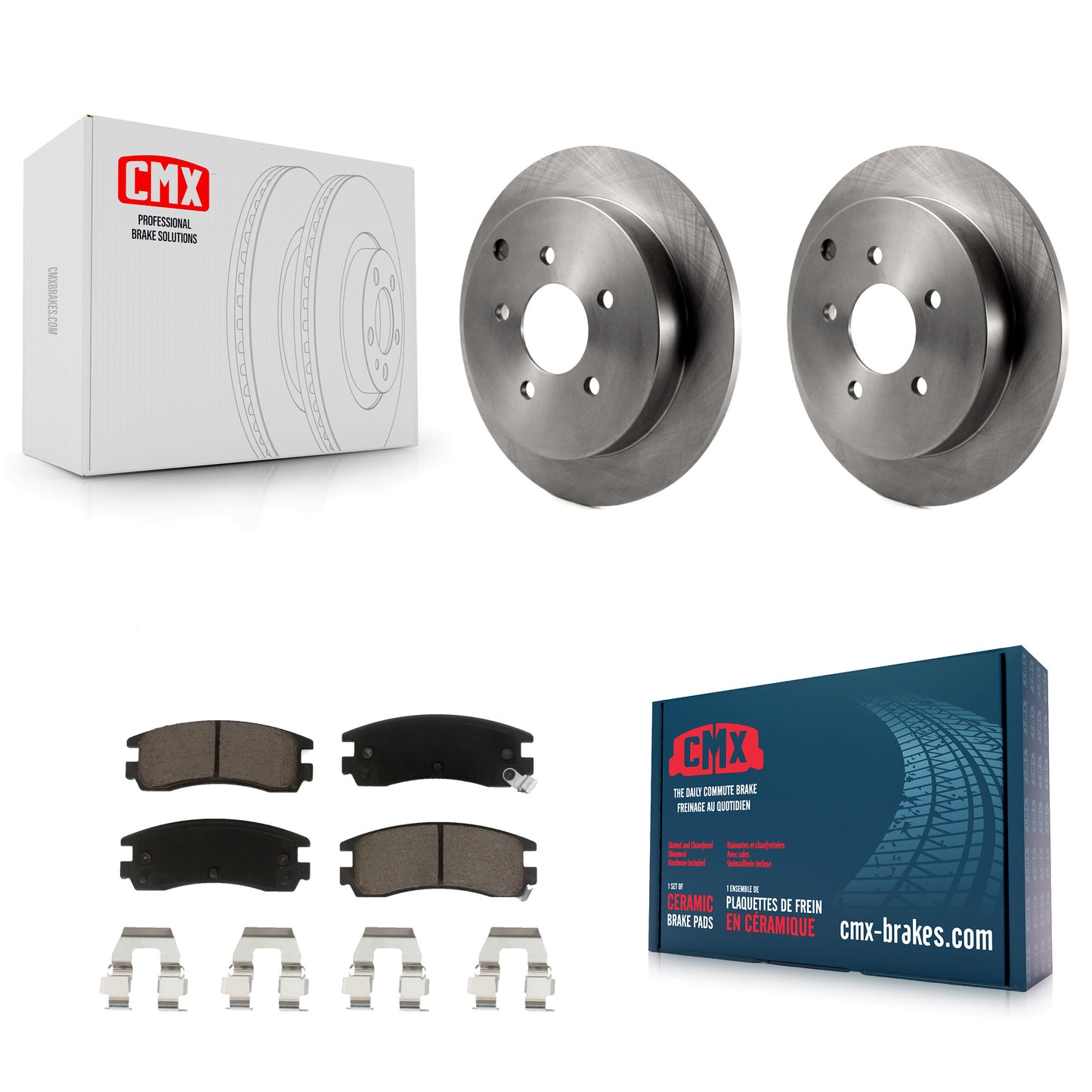 [Arrière] Kit de Disque et plaquette (céramique) de frein pour Buick Rendezvous Chevrolet Venture Pontiac Montana Aztek Oldsmobile Silhouette K8C-101893
