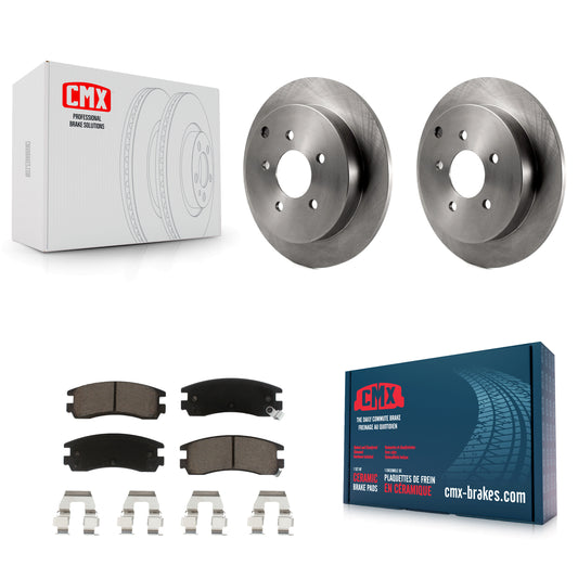 [Arrière] Kit de Disque et plaquette (céramique) de frein pour Buick Rendezvous Chevrolet Venture Pontiac Montana Aztek Oldsmobile Silhouette K8C-101893