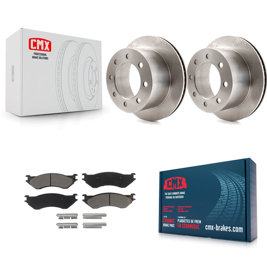 [Arrière] Kit de Disque et plaquette (céramique) de frein pour 2001-2002 Dodge Ram 2500 3500 K8C-101900