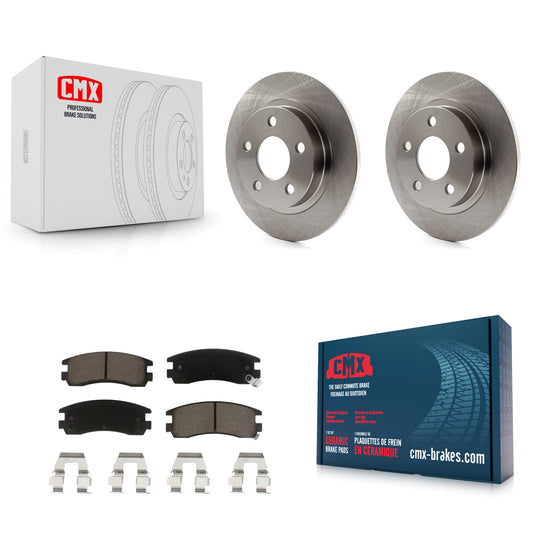 [Arrière] Kit de Disque et plaquette (céramique) de frein pour Buick LeSabre Park Avenue Pontiac Bonneville Oldsmobile Aurora Cadillac Eldorado K8C-101902