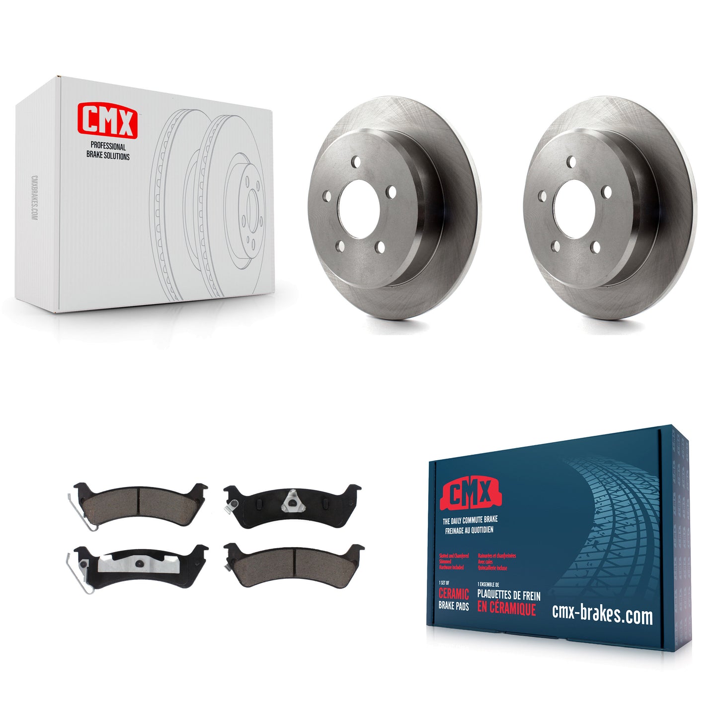 [Arrière] Kit de Disque et plaquette (céramique) de frein pour Ford Explorer Sport Trac K8C-101903