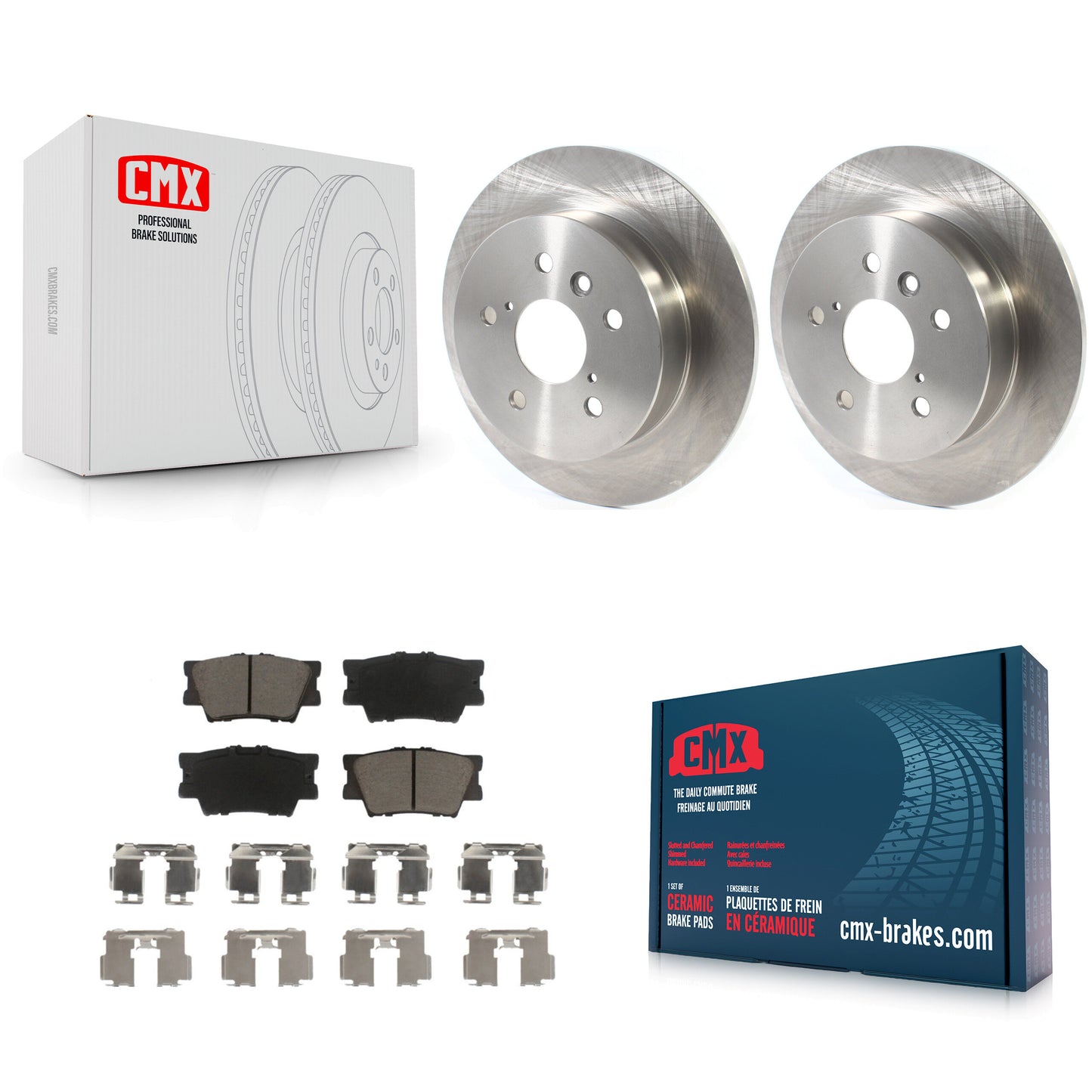 [Arrière] Kit de Disque et plaquette (céramique) de frein pour Toyota Camry K8C-101906