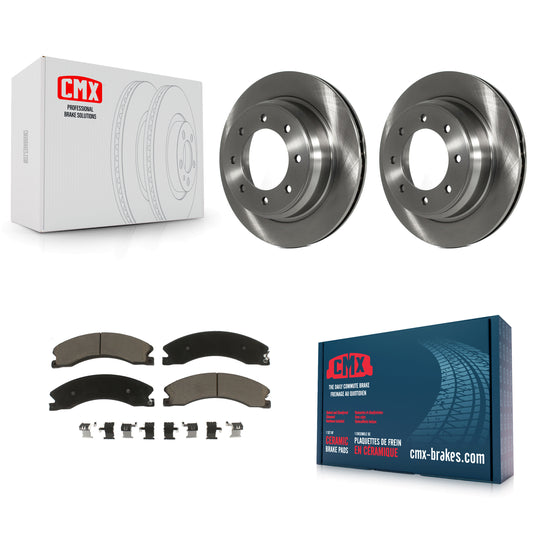 [Arrière] Kit de Disque et plaquette (céramique) de frein pour 2012-2021 Nissan NV2500 NV3500 NV1500 K8C-101908