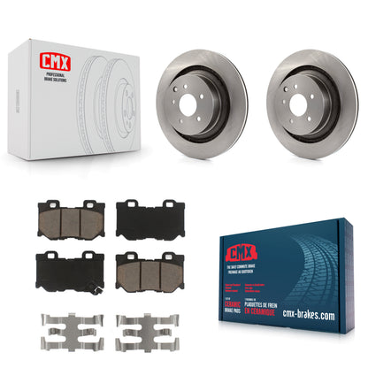 [Arrière] Kit de Disque et plaquette (céramique) de frein pour INFINITI G37 Nissan 370Z Q60 Z K8C-101918