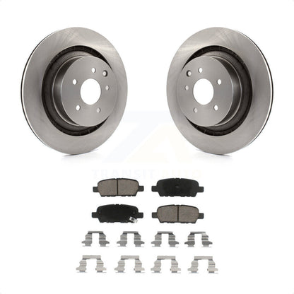 [Arrière] Kit de Disque et plaquette (céramique) de frein pour 2014 INFINITI Q60 Sport K8C-101920 par Transit Auto