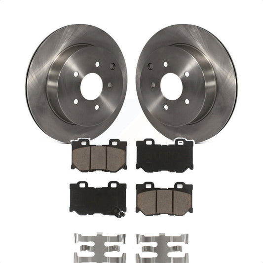 [Arrière] Kit de Disque et plaquette (céramique) de frein pour INFINITI Q50 Q60 Q70 K8C-101922 par Transit Auto