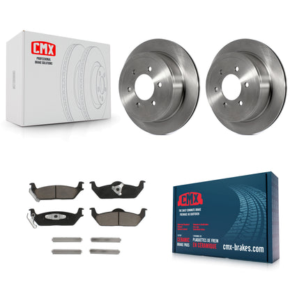 [Arrière] Kit de Disque et plaquette (céramique) de frein pour Ford F-150 Lincoln Mark LT K8C-101924