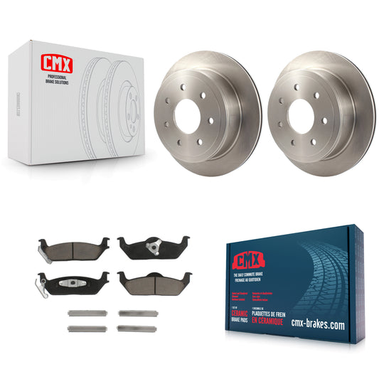 [Arrière] Kit de Disque et plaquette (céramique) de frein pour Ford F-150 Lincoln Mark LT K8C-101925