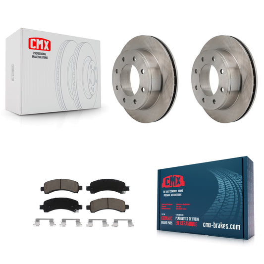 [Arrière] Kit de Disque et plaquette (céramique) de frein pour Chevrolet Express 2500 GMC 3500 Savana K8C-101941