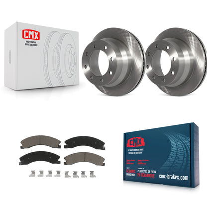 [Arrière] Kit de Disque et plaquette (céramique) de frein pour Chevrolet Express 3500 GMC Savana 4500 K8C-101942