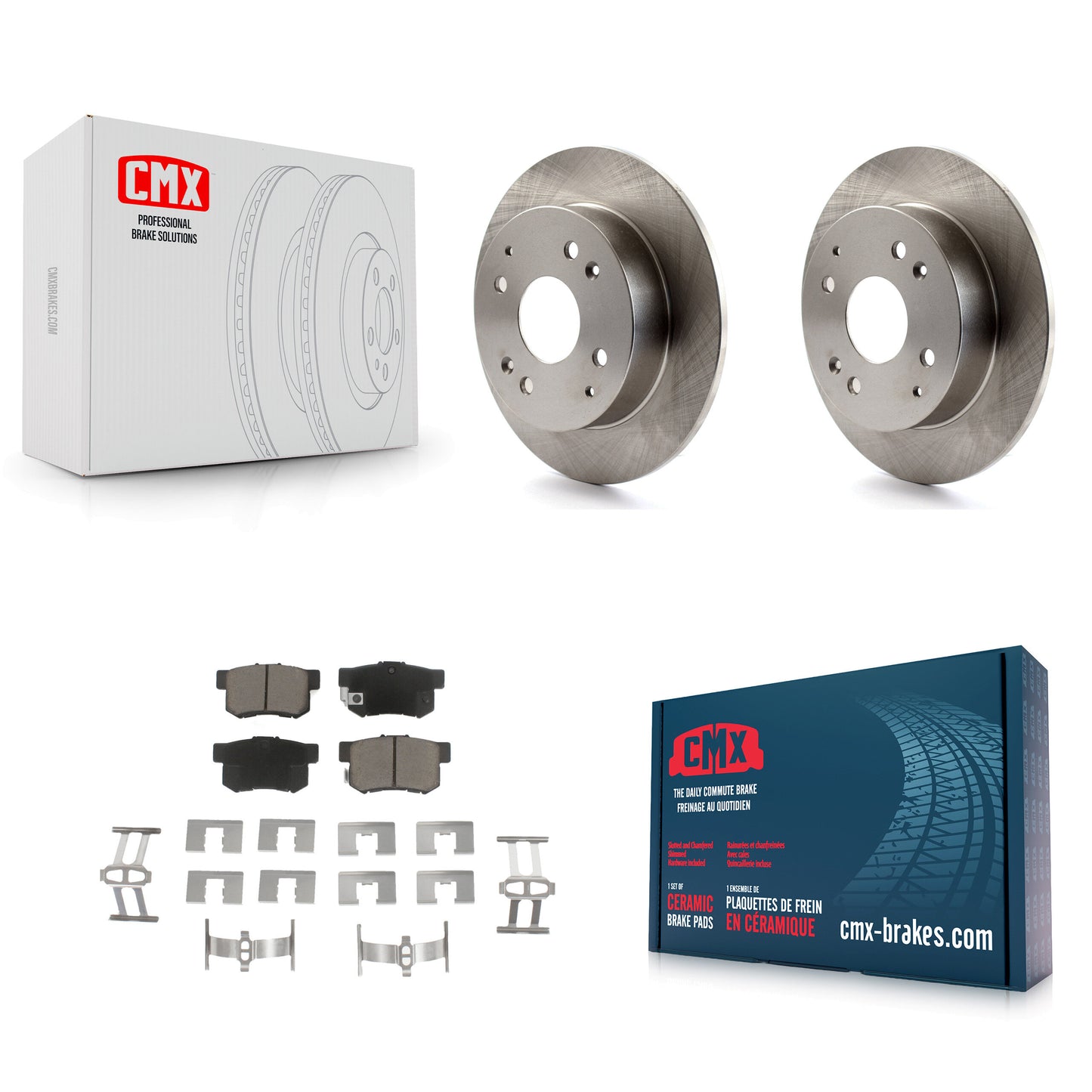 [Arrière] Kit de Disque et plaquette (céramique) de frein pour Honda Accord Acura CL K8C-101953