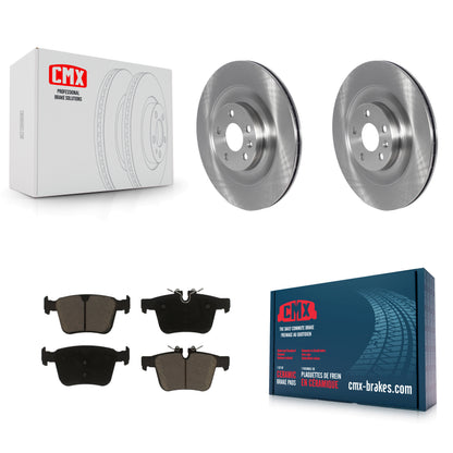 [Arrière] Kit de Disque et plaquette (céramique) de frein pour 2016-2019 Volvo XC90 avec 340mm Diameter Rotor K8C-101969