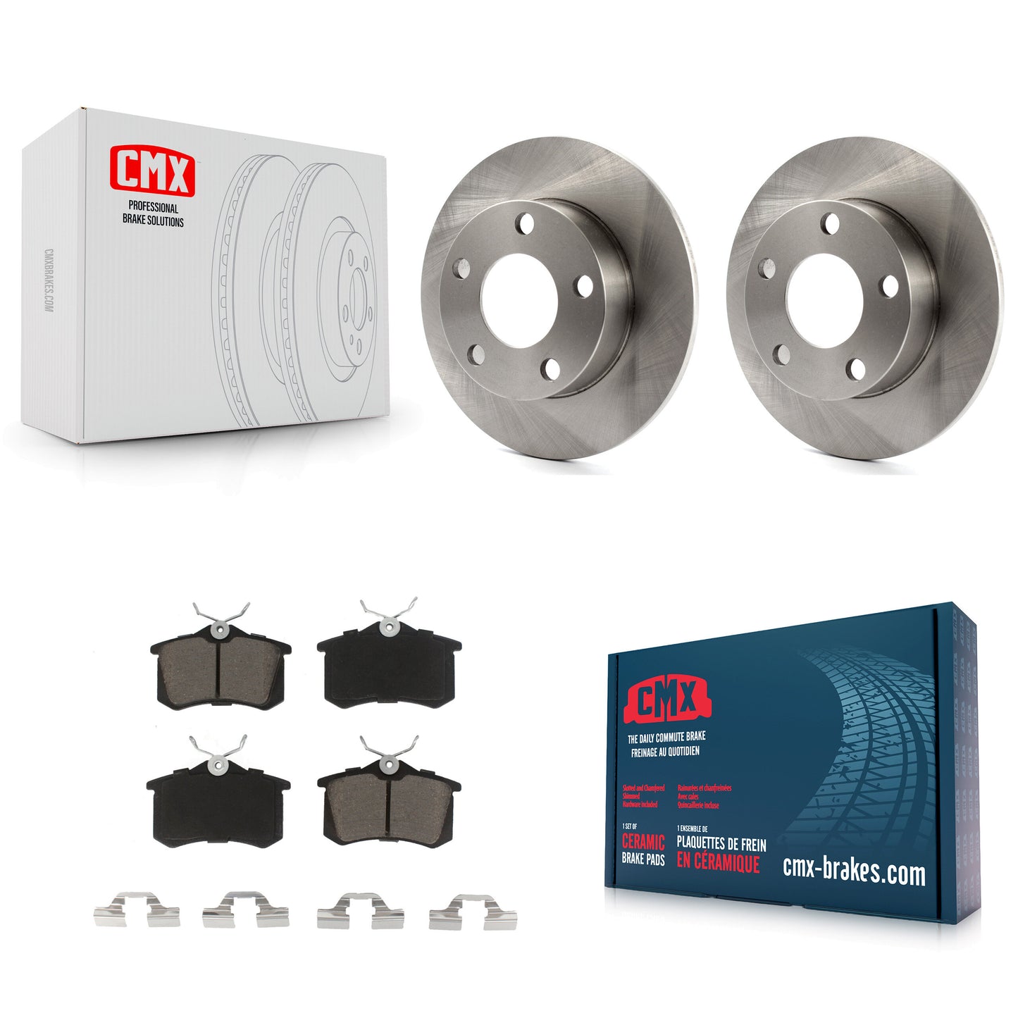 [Arrière] Kit de Disque et plaquette (céramique) de frein pour Volkswagen Passat Audi A4 Quattro K8C-101976