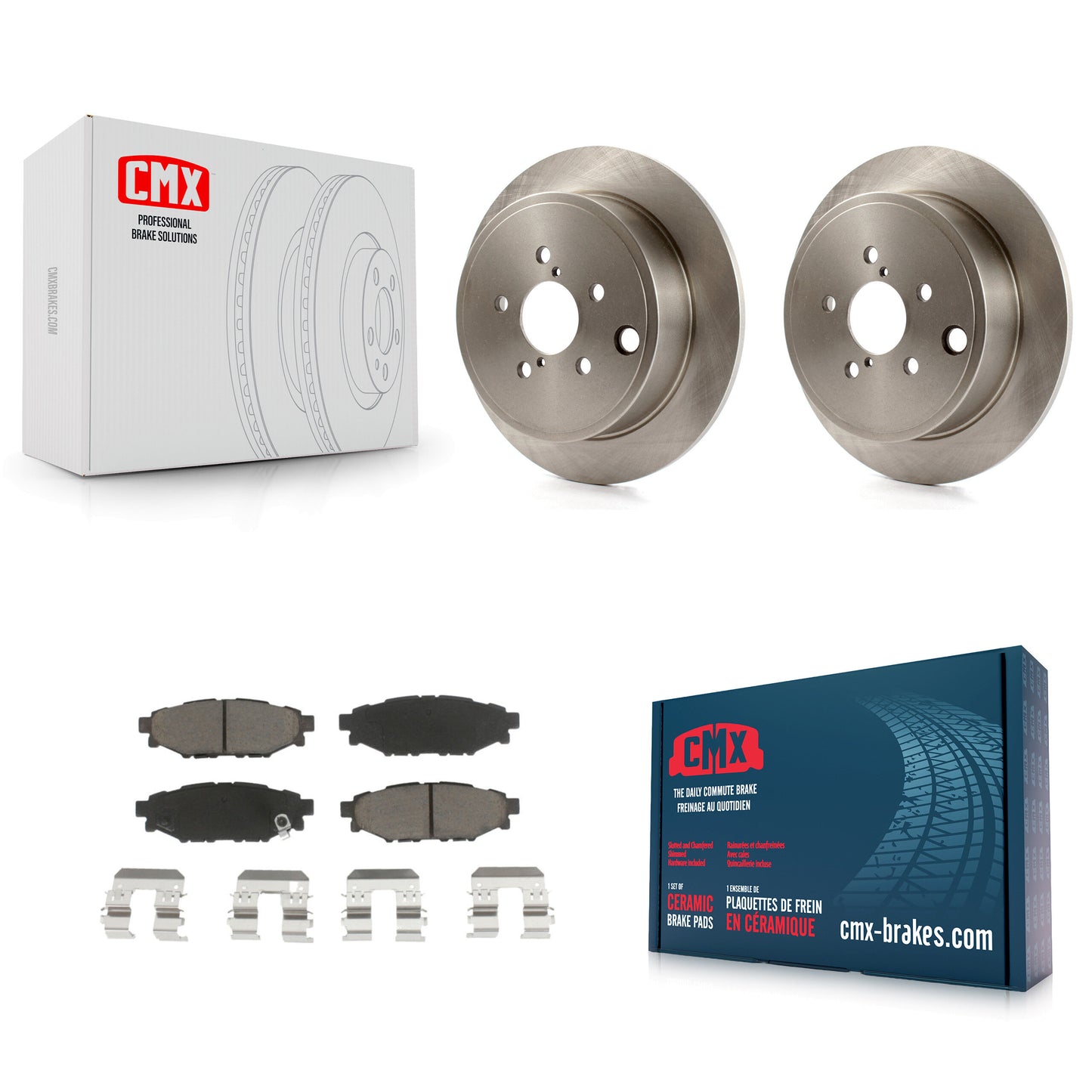 [Arrière] Kit de Disque et plaquette (céramique) de frein pour Subaru Outback Impreza Forester Legacy Scion FR-S BRZ WRX K8C-101979