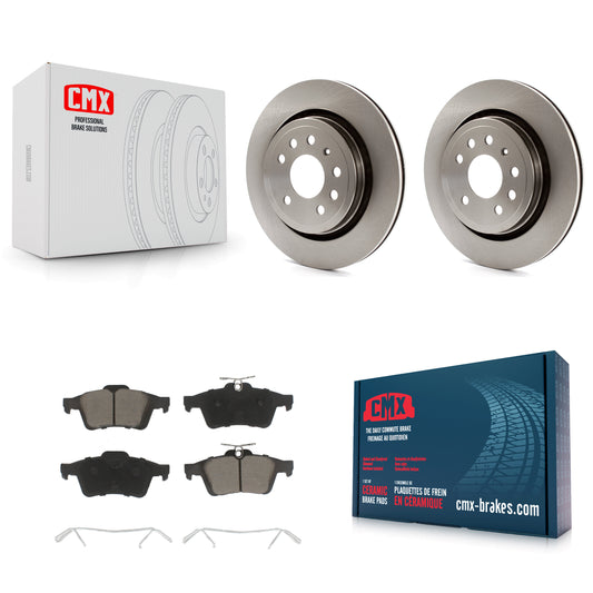 [Arrière] Kit de Disque et plaquette (céramique) de frein pour Saab 9-3 9-3X avec Vented Rotor K8C-101986