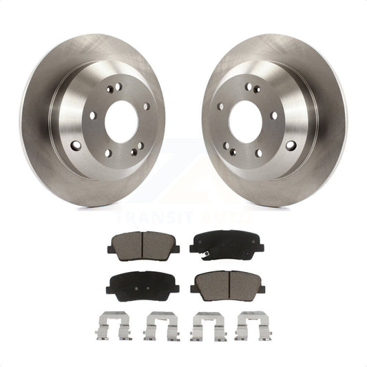 [Arrière] Kit de Disque et plaquette (céramique) de frein pour Kia Sorento Hyundai Santa Fe Sport XL K8C-101991 par Transit Auto