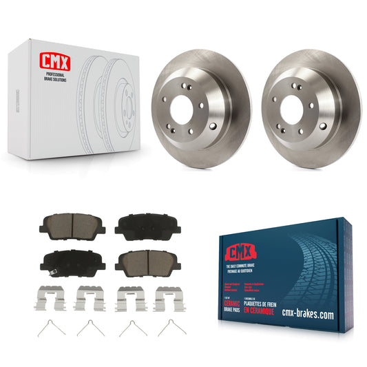 [Arrière] Kit de Disque et plaquette (céramique) de frein pour 2014-2015 Kia Sorento avec Red Painted Calipers K8C-101993
