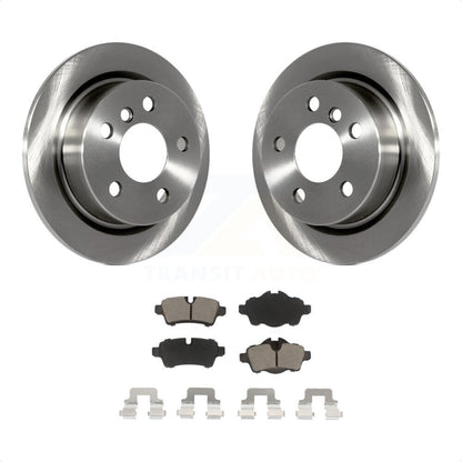 [Arrière] Kit de Disque et plaquette (céramique) de frein pour 2014 Mini Cooper avec 5 Lug Wheels K8C-101997 par Transit Auto