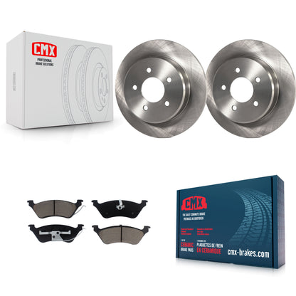 [Arrière] Kit de Disque et plaquette (céramique) de frein pour Dodge Grand Caravan Chrysler Town & Country Voyager K8C-102006